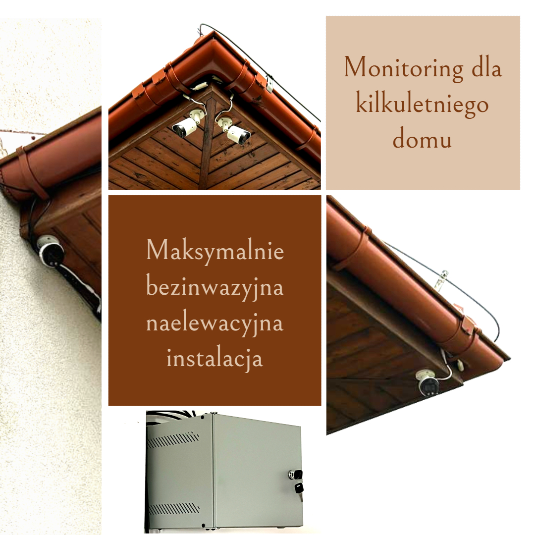 Realizacja monitoringu dla kilkuletniego domu